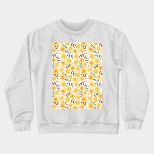 Falling for Yellow Crewneck Sweatshirt